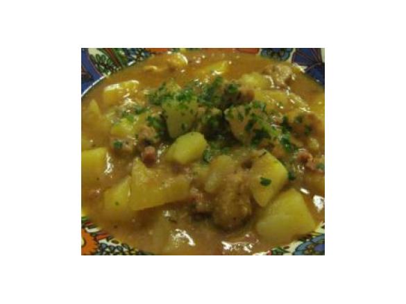 Allgäuer Kartoffelgulasch