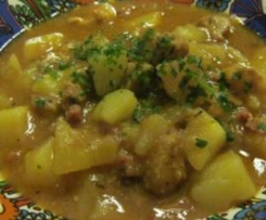 Allgäuer Kartoffelgulasch