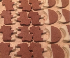 Schoko-Mürbeteig-Plätzchen