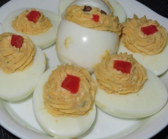 Gefüllte Eier von der Ramona 