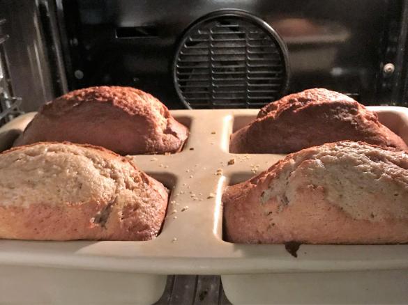 Bananen/Nusskuchen im Zauberkästchen