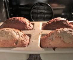 Bananen/Nusskuchen im Zauberkästchen