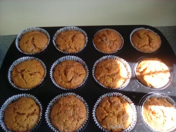 Karotten Muffins (vegan)
