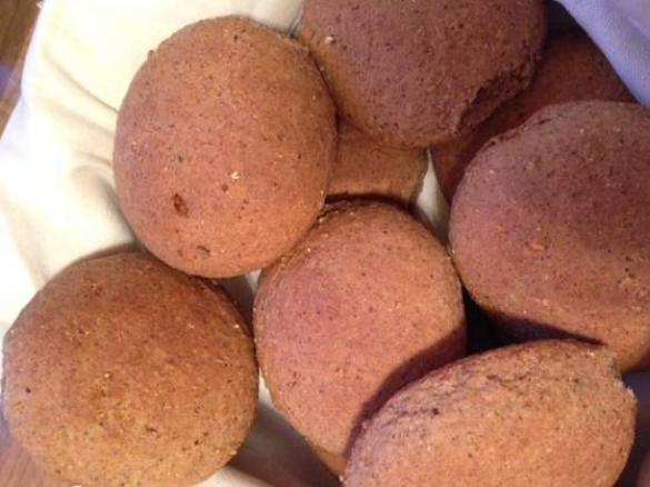 Blitz-Vollkornbrötchen