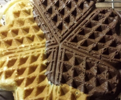Kuhflecken Waffeln