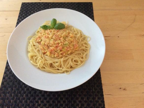 Tomaten-Zucchini-Soße