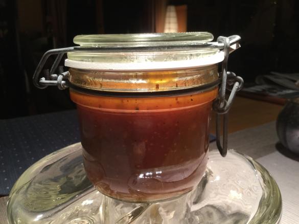 Variation Birnen Paprika Chutney