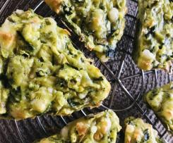 Bärlauch-Kräuter-Käse-Zucchini-Muffins/Pralinen