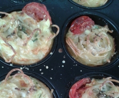 Carbonara-Nudel-Nester