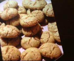 Weihnachtskekse mit Tahini ( Sesam )