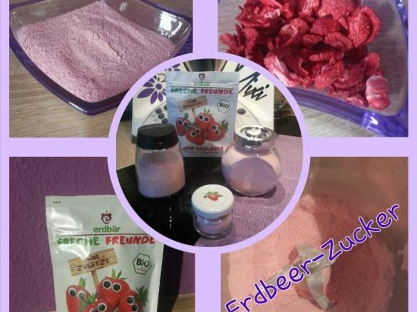 Erdbeer-Zucker