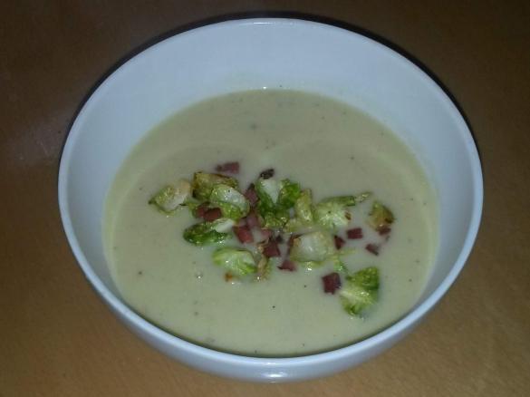 Rosenkohl-Kartoffelsuppe