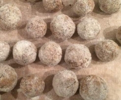 Schokoladen-Haselnuss-Schneebälle (Vegan)