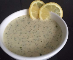 Knoblauch-Senf-Kräuter soße