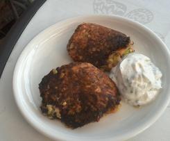 Zucchiniküchlein griechischer Art