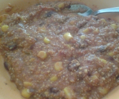 Chili con Tofu vegan Chili sin Carne