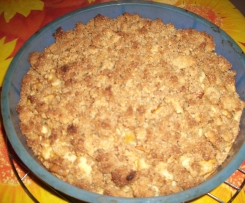 Apfeltorte mit Zwiebackhaube