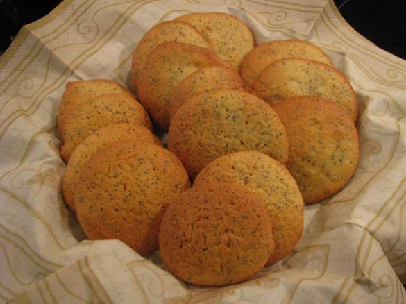 Orangen-Mohn-Kekse