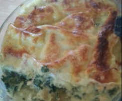 Feine Lachs Lasagne
