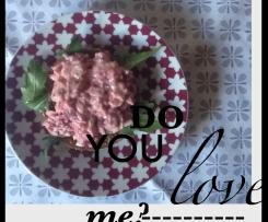 Fleischsalat mit Roter Bete