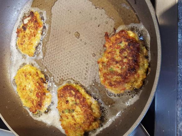 Vegetarische Frikadellen (ohne Grünkern)