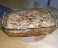 Apfel-Grieß-Auflauf