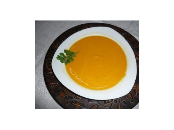 Kürbissuppe mit Süßkartoffeln