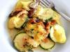 Kartoffel Zucchini Gratin
