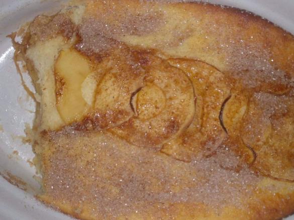 Quarkauflauf warm und kalt