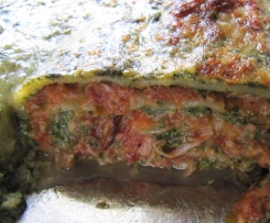 Pastarollen mit Spinatpesto
