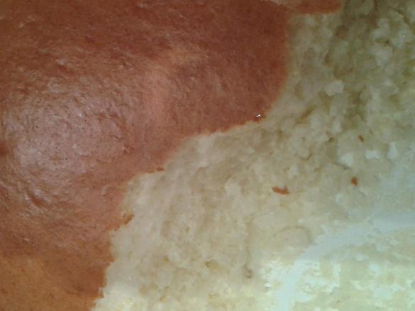 Süßer Milchreisauflauf