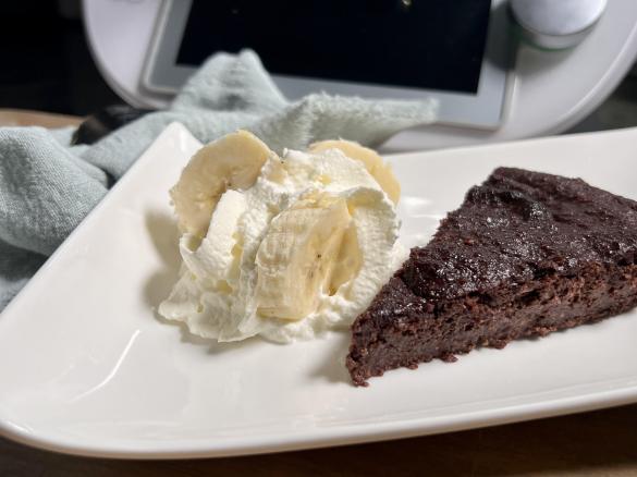 Schoko-Bananen-Brownie (vegan, glutenfrei)