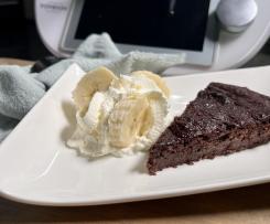 Schoko-Bananen-Brownie (vegan, glutenfrei)