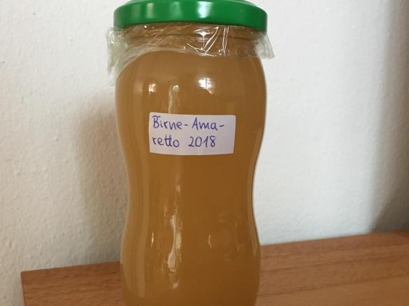Birnen-Amaretto-Marmelade