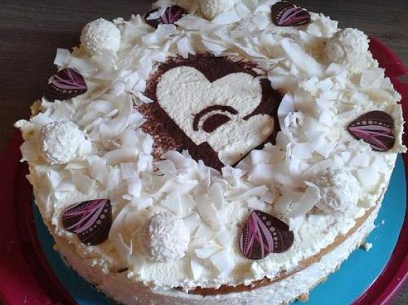 Kokos-Pfirsich Traumtorte