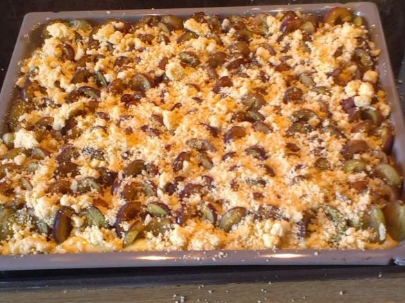 Apfel-, Pflaumen- o. Obstkuchen vom Blech