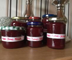 Apfel-Birnen-Kirsch Marmelade