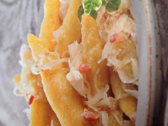 Schupfnudeln mit Sauerkraut