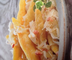 Schupfnudeln mit Sauerkraut