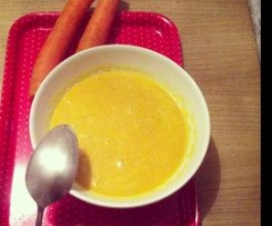 Karotten-Ingwer-Kokosmilch Suppe