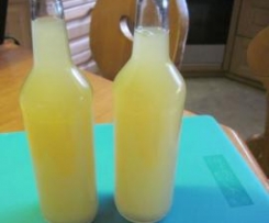 Apfel-Orangensaft mit Ingwer