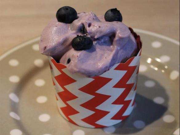 Variation von Blaubeer Muffins Blaubeer Cupcakes