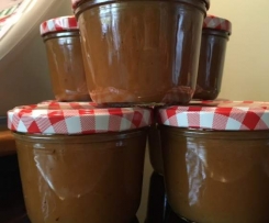 Khaki-Apfel-Konfitüre