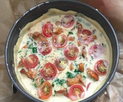 Quiche mit Pfifferlingen