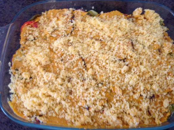 Antipasti Nudelauflauf