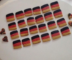 Deutschland-Kekse (Butterkekse) WM / EM Kekse