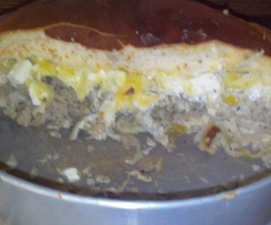 Variation von Gyros-Kuchen (all out of one) 