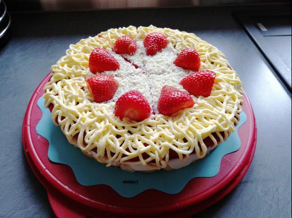 Spaghetti-Kuchen ohne Backen