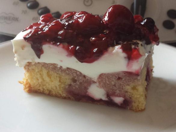 Rote-Grütze Donauwelle - fruchtig und erfrischend