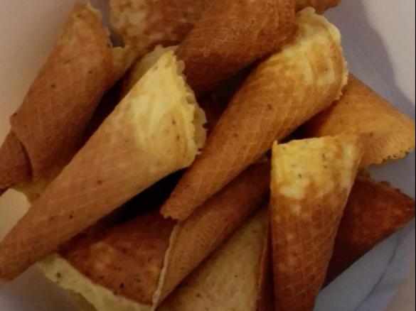 Eiserkuchen Hörnchen Neujahrshörnchen